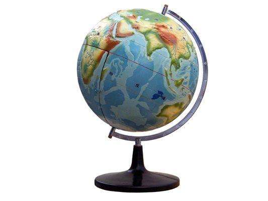 教學儀器--立體地球地形儀