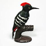 啄木鳥仿真模型