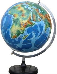 34004立體地形地球儀